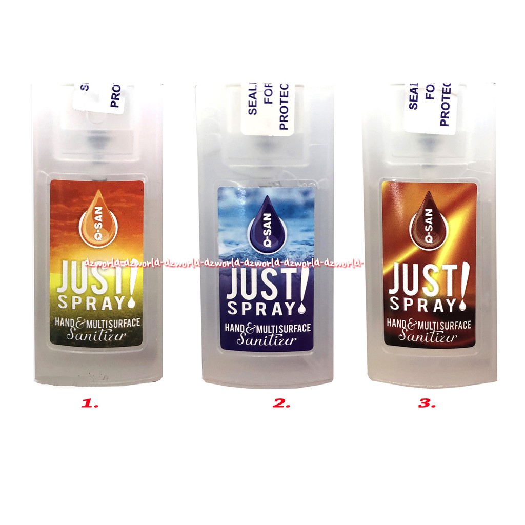 Just Spray Hand &amp; Multisurface Sanitizer 40ml Pembersih Tangan Instan