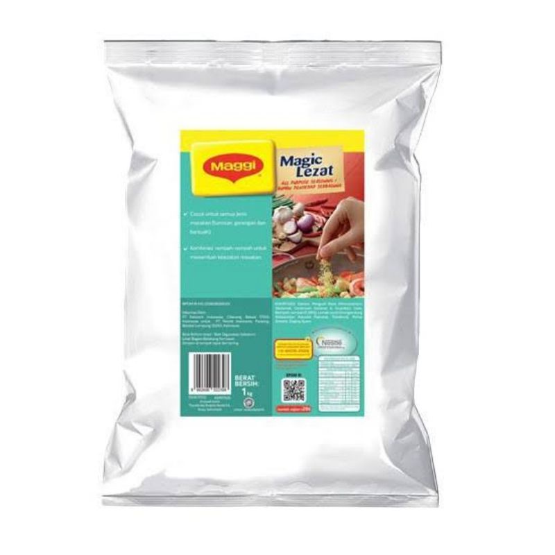 

Maggi Magic Lezat 1 Kg Penyedap Rasa Kemasan Praktis Serba Guna