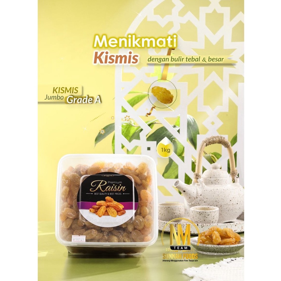 

KISMIS JUMBO SUPER GRADE A 1kg