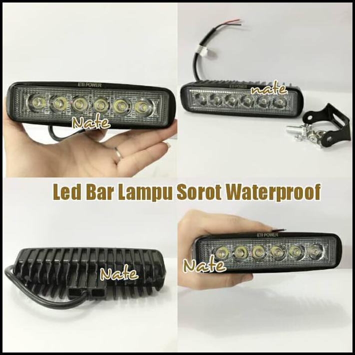 Led Bar Lampu Sorot Led Tembak Offroad Drl Waterproof Motor Mobil