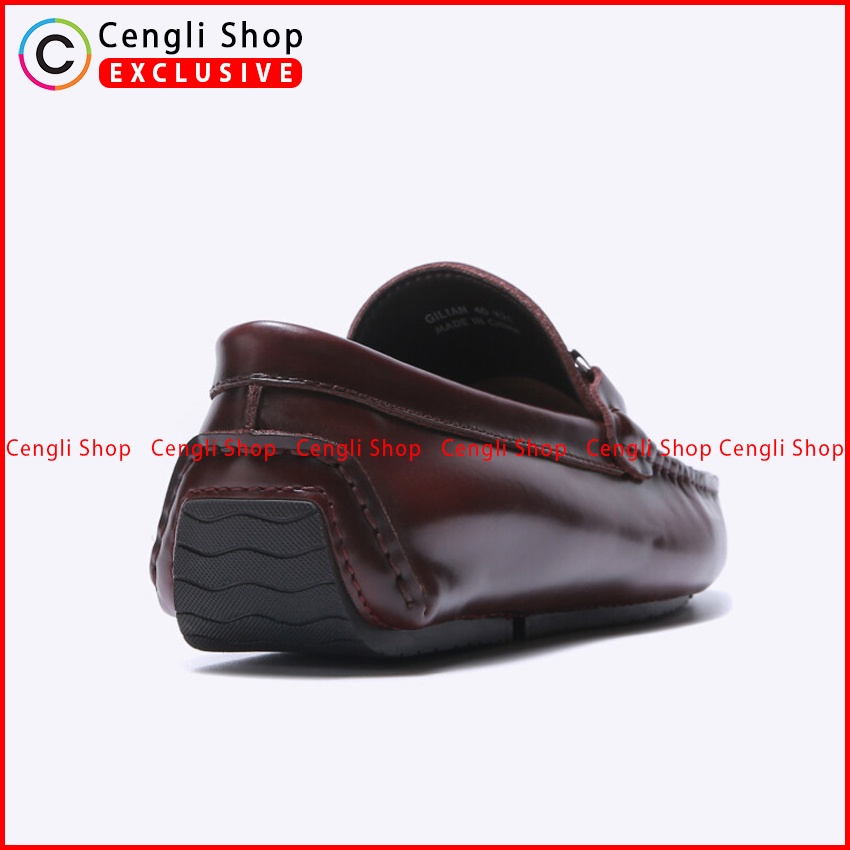 SEPATU LOAFER EVERBEST PRIA ORIGINAL PANSUS BRANDED MERAH MAROON EM09