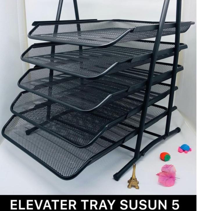 

Barang Trend Rak Dokumen Letter Tray 5 Susun VANCO/Paper Tray/Elevated Letter Tray 5 Susun zcnb -72