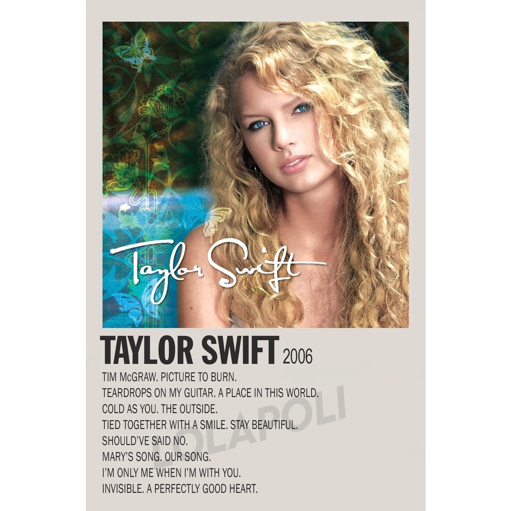 Poster Cover Album Taylor Swift