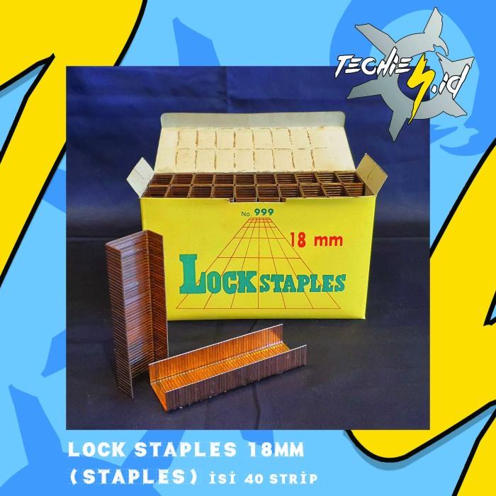 

Lock Staples 18Mm (Staples - Isi Lock Stapler) - Isi 40 Strip
