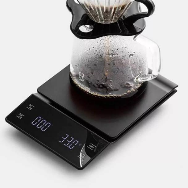 TIMBANGAN DIGITAL KOPI NEW MURAH 3 KG 0.1 g WITH TIMER (KOPI/KUE/POURING V60)