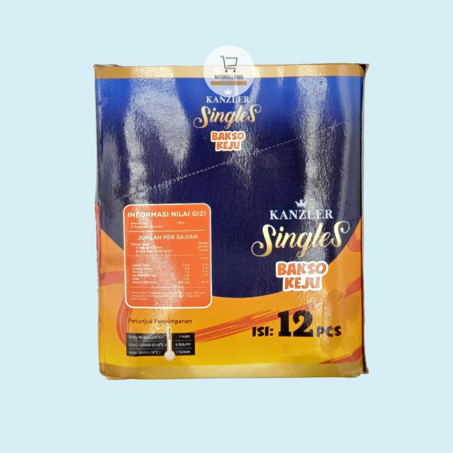 (1BOX) Kanzler Singles Kanzler BAKSO Singles Siap Makan (isi 12pcs)