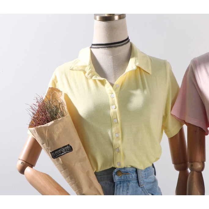 Kemeja Kotak Pastel H-M-flanel-pink-kemeja-wanita-women-Hnm-H-m-pink-basic-shirt-longsleeve-ke E7A1