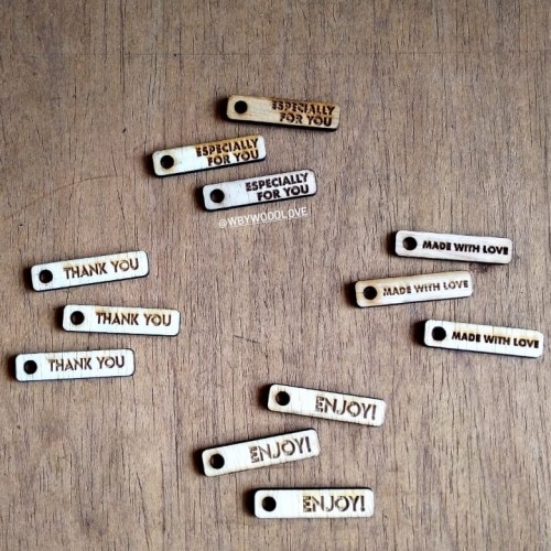 

Wooden Tag (3pcs) - Esp For You