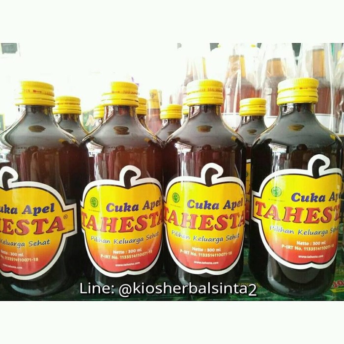 Paling Di Cari Cuka Apel Tahesta Cuka Apple Sari Apel Asli Obat Herbal Shopee Indonesia