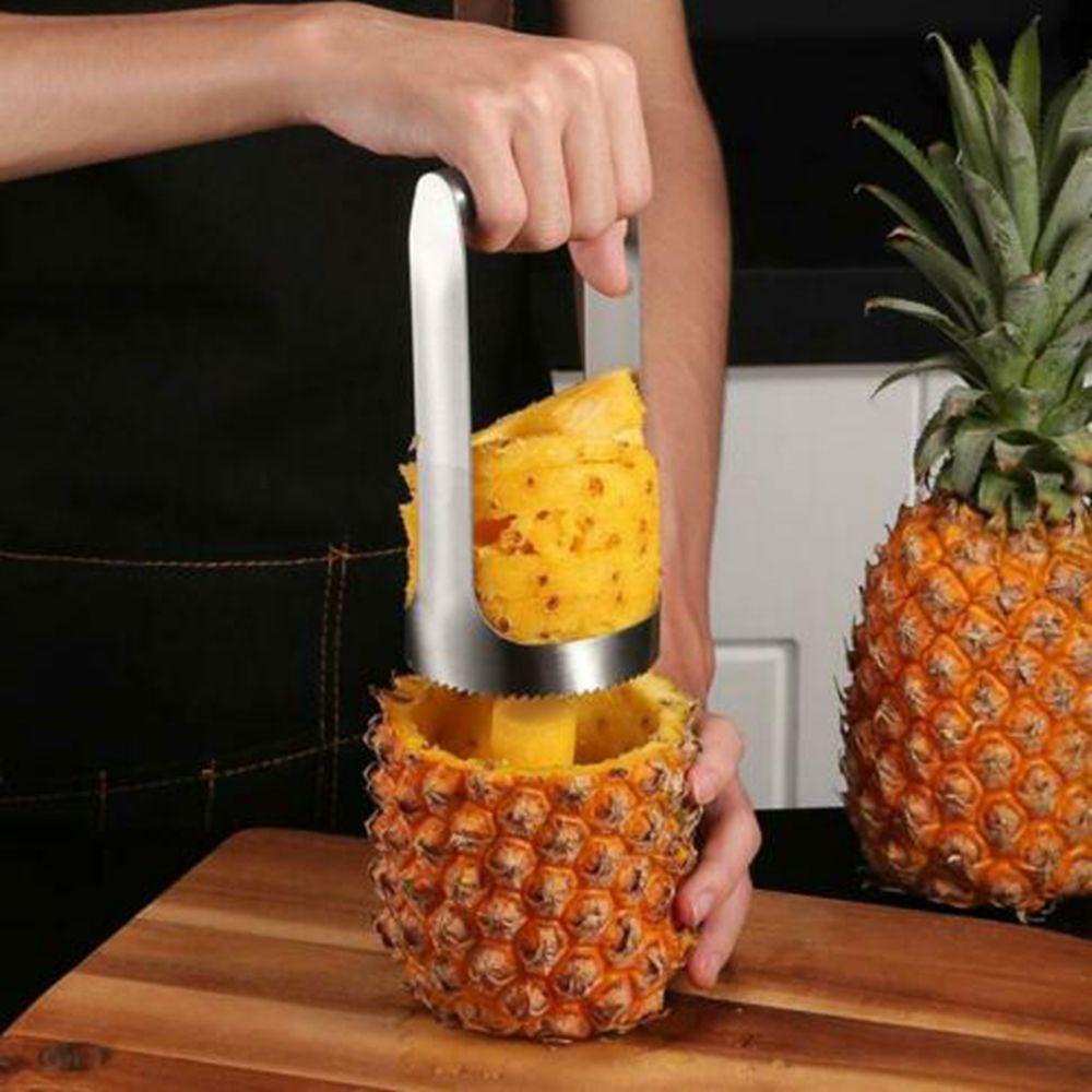 [Elegan] Pineapple Slicer Safe Gadget Home Pengupas Buah Buahan