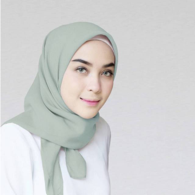 Mint Segi Empat by Vanilla Hijab