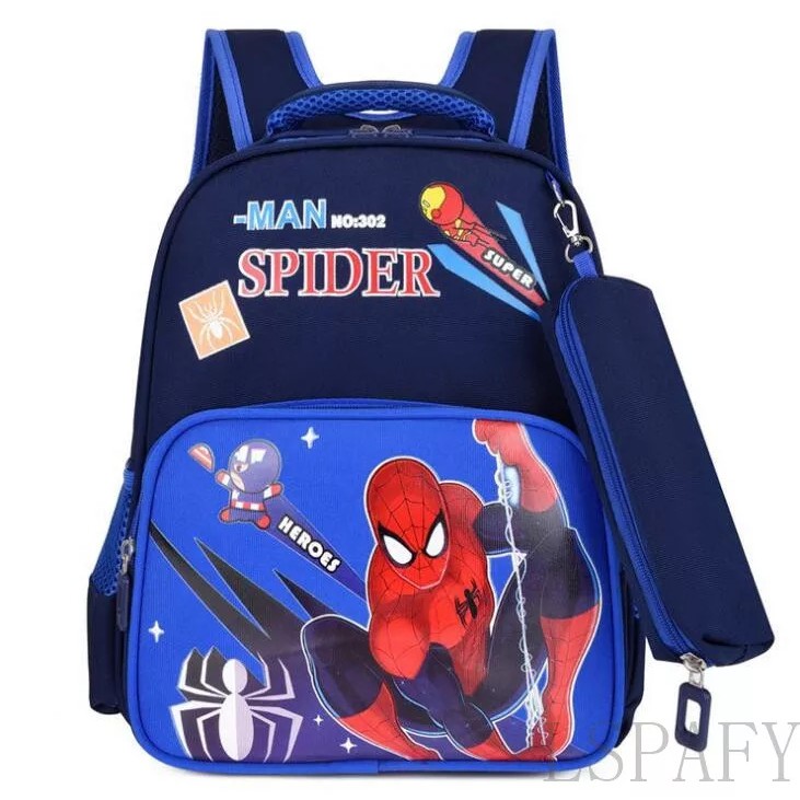 BISA BAYAR DI TEMPAT [COD] Ransel Sepidermen Ransel Spiderman Super Hero Unisex_Tas Ransel Sekolah A