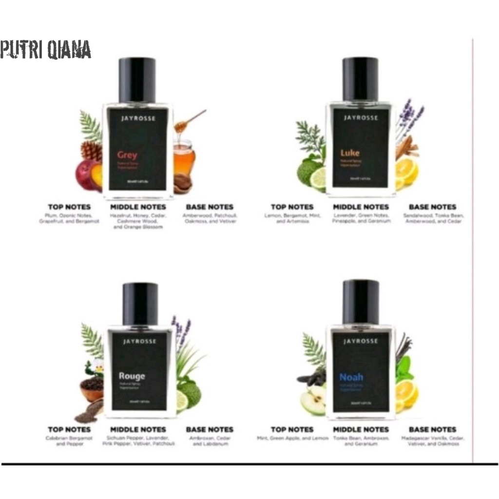 COD PARFUM JAYROSSE/JAYROSSE GREY/JAYROSSE NOAH/JAYROSSE LUKE/JAYROSSE ROUGE/PARFUM VIRAL TIKTOK