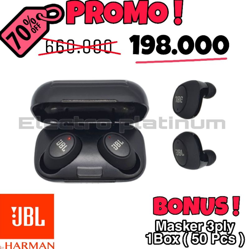 Jual Headset Bluetooth JBL original ORI Earphone wireless earbuds JBL