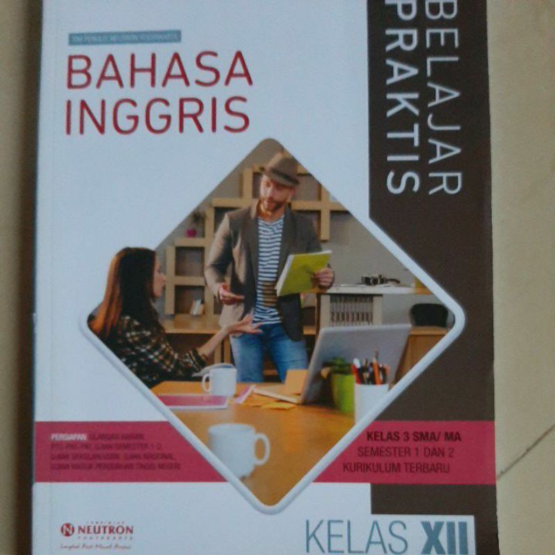Preloved Buku Latihan Soal Neutron BAHASA INGGRIS SMA Kelas XII