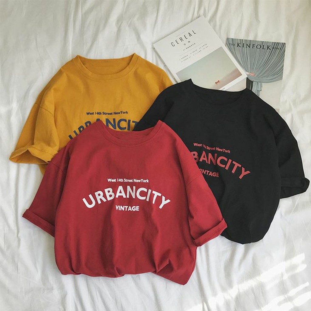 URBANCITY / TERMURAH BAJU KAOS KATUN WANITA/ PRIA UNISEX LENGAN PENDEK / TUMBLR TEE /  OVERSIZE