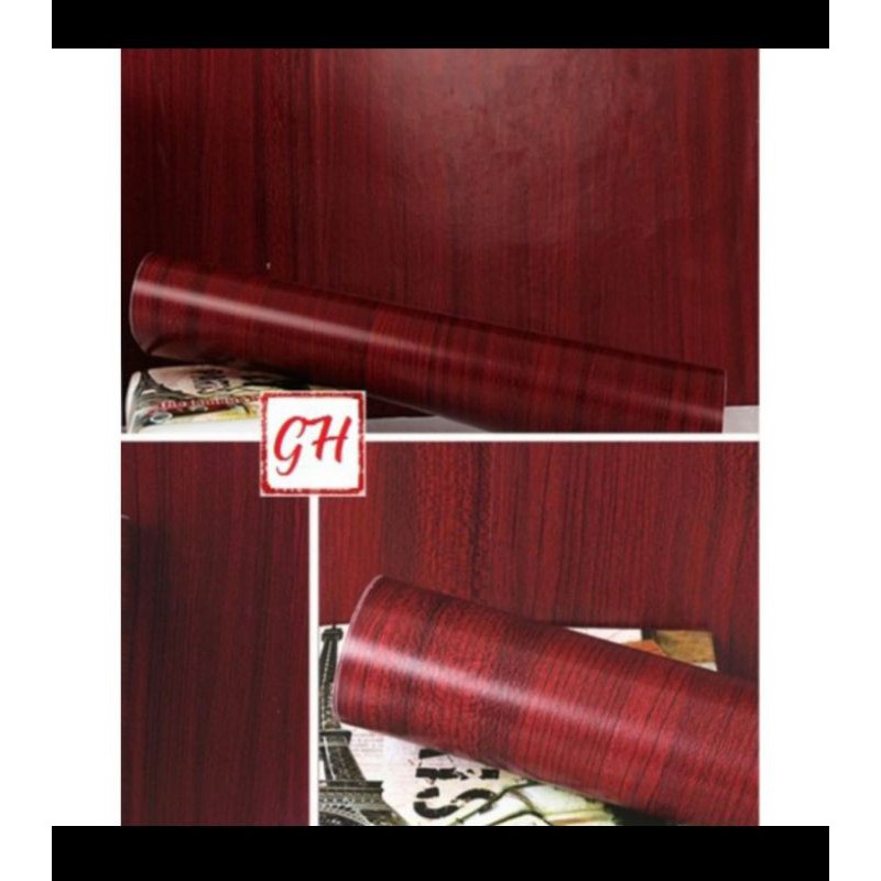 Walpeper Stiker Gambar Motif : Kayu GH051 UK 45cm x 100cm