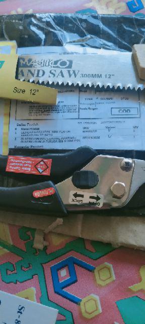 Gergaji Kayu Ranting Kecil Mini Plafon Serbaguna 12 Inchi