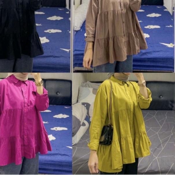 COD  9.9 DITA BLOUSE/ATASAN WANITA BLOUSE [KODE 762]