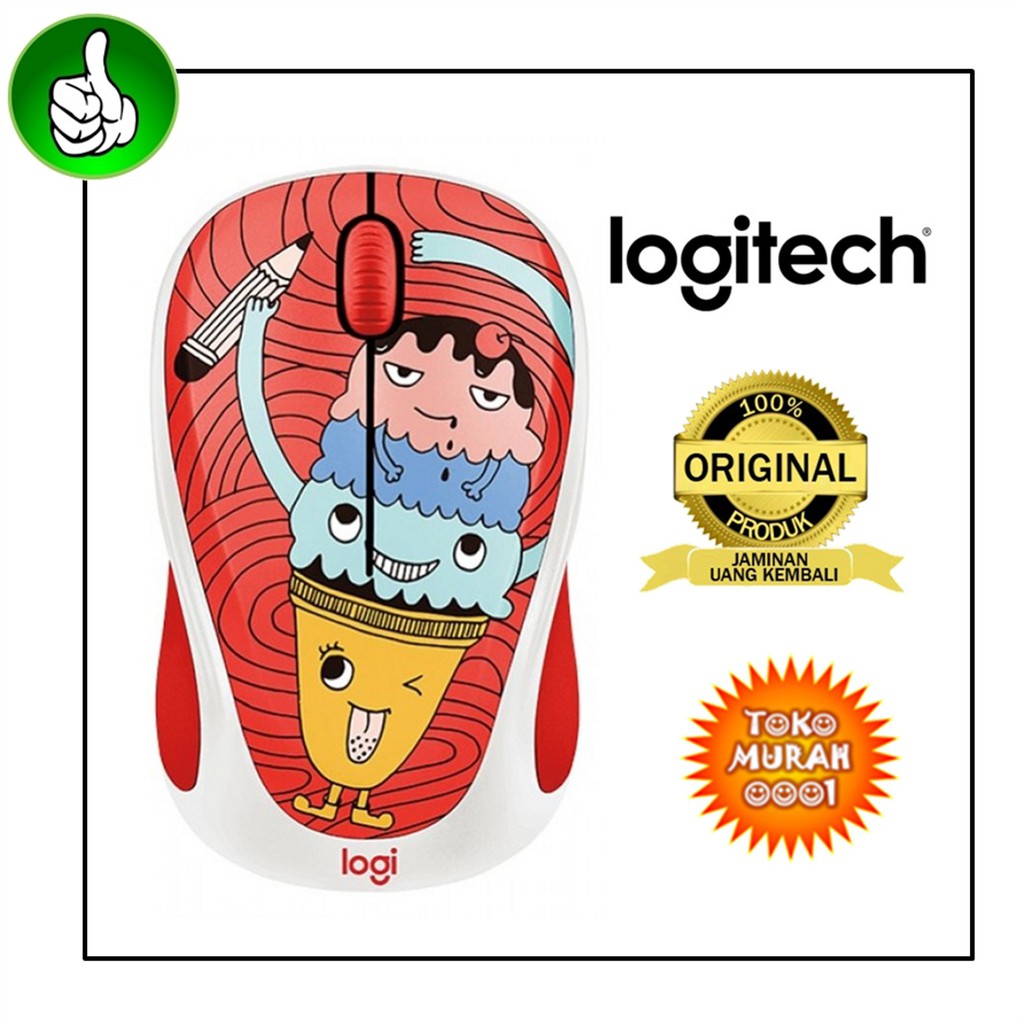 LOGITECH WIRELESS MOUSE M238 / M 238 PARTY COLLECTION