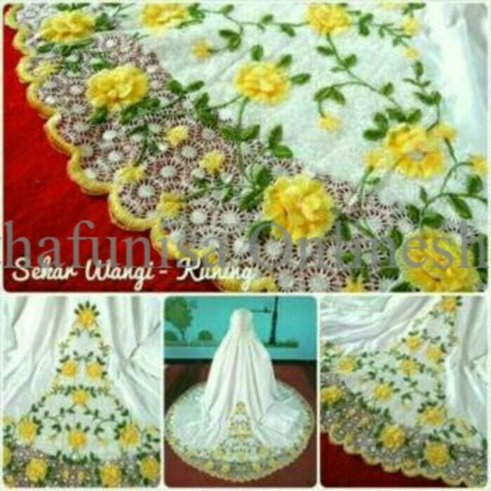 Diskon !!! Azurra Shop Mukena Sekar Wangi Mekenah Dewasa Fashion Muslim Murah