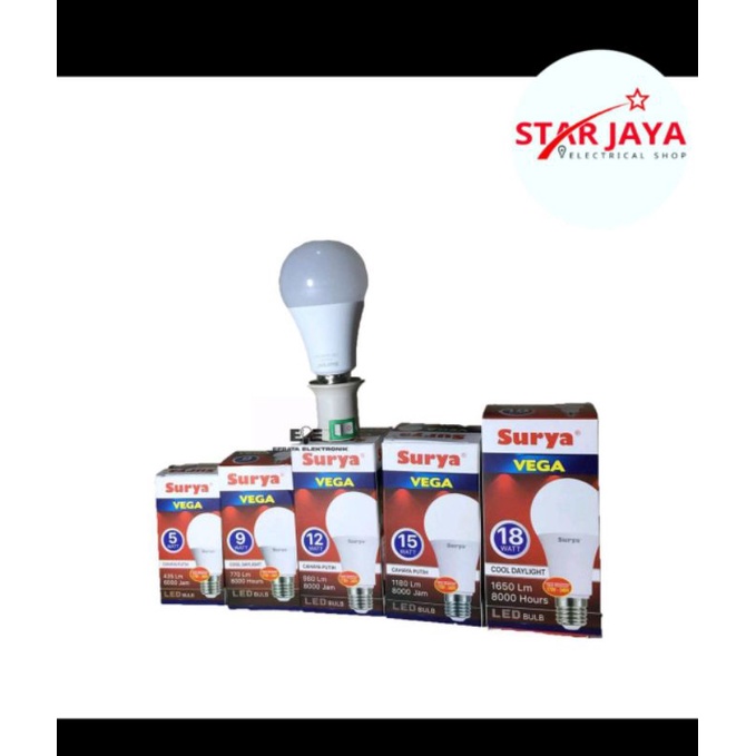 LAMPU LED SURYA VEGA