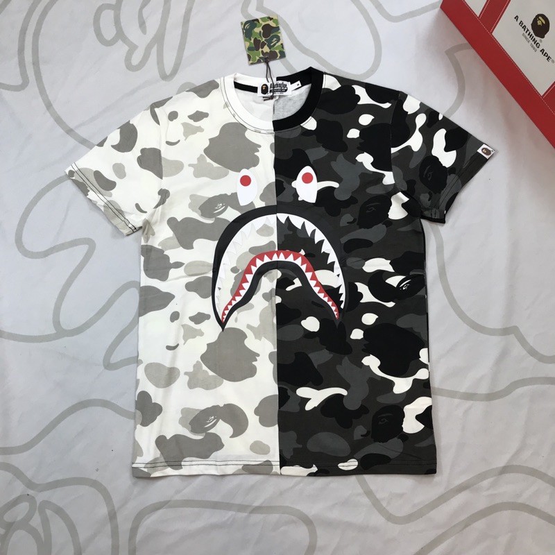 T-SHIRT BAPE MIRROR BEST PERFECT CLONE ORIGINAL QUALITY 1:1