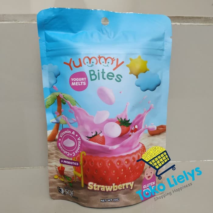 Yummy Bites Yogurt Melt 20gr Yoghurt Melt 20 GR - BELLA SHOP