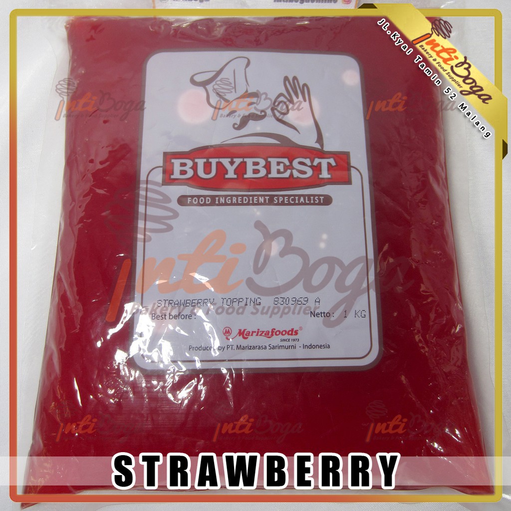 

MARIZA / BUYBEST TOPPING STRAWBERRY 1 KG