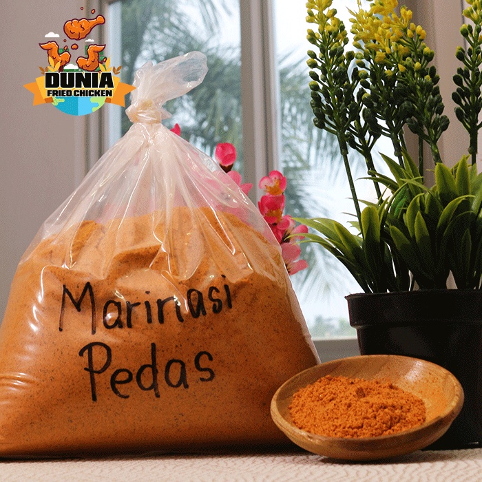 

Bumbu Marinasi Fried Chicken 1kg (Pedas)