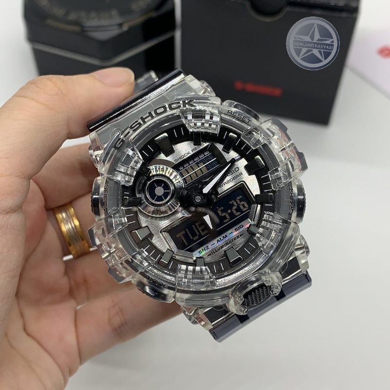 Gshock GA-700SK-1ADR