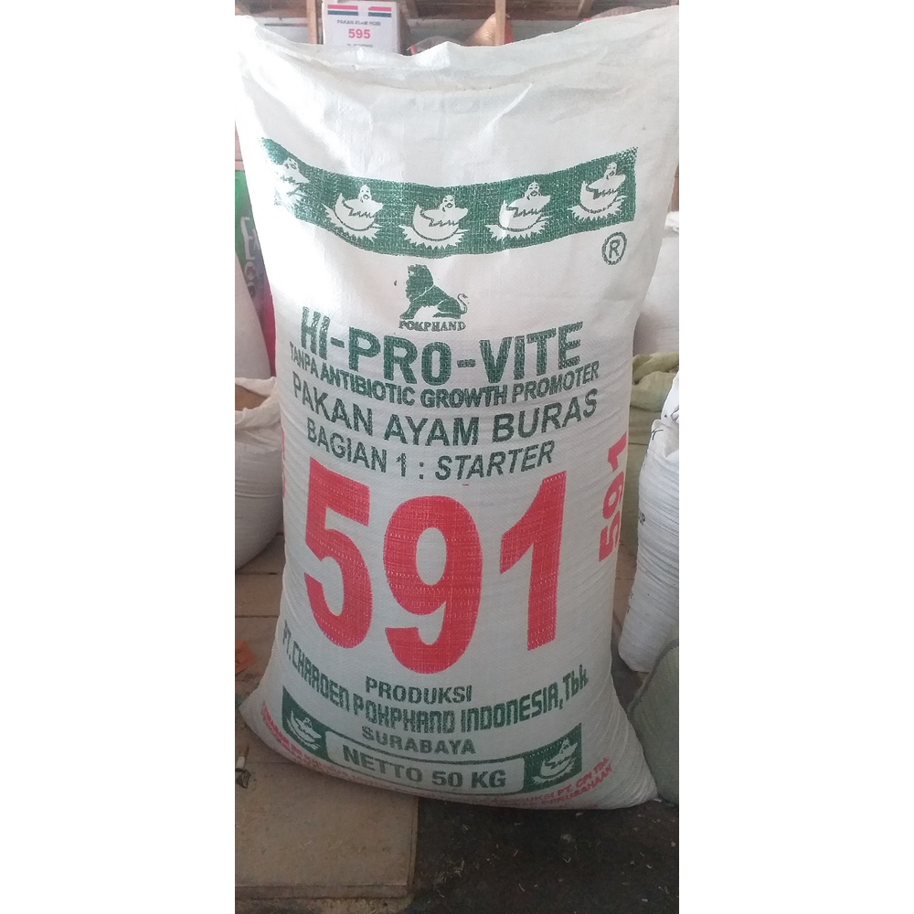 Pakan Ayam Buras Starter Hi-Pro-Vite 591