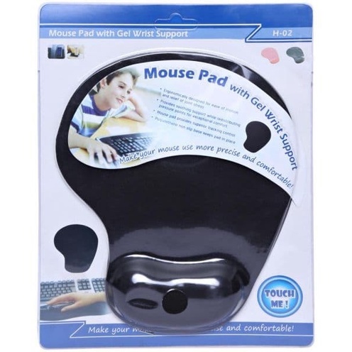 mouse pad bantal mousepad bagus tebel warna with gel - Biru Mouse pad