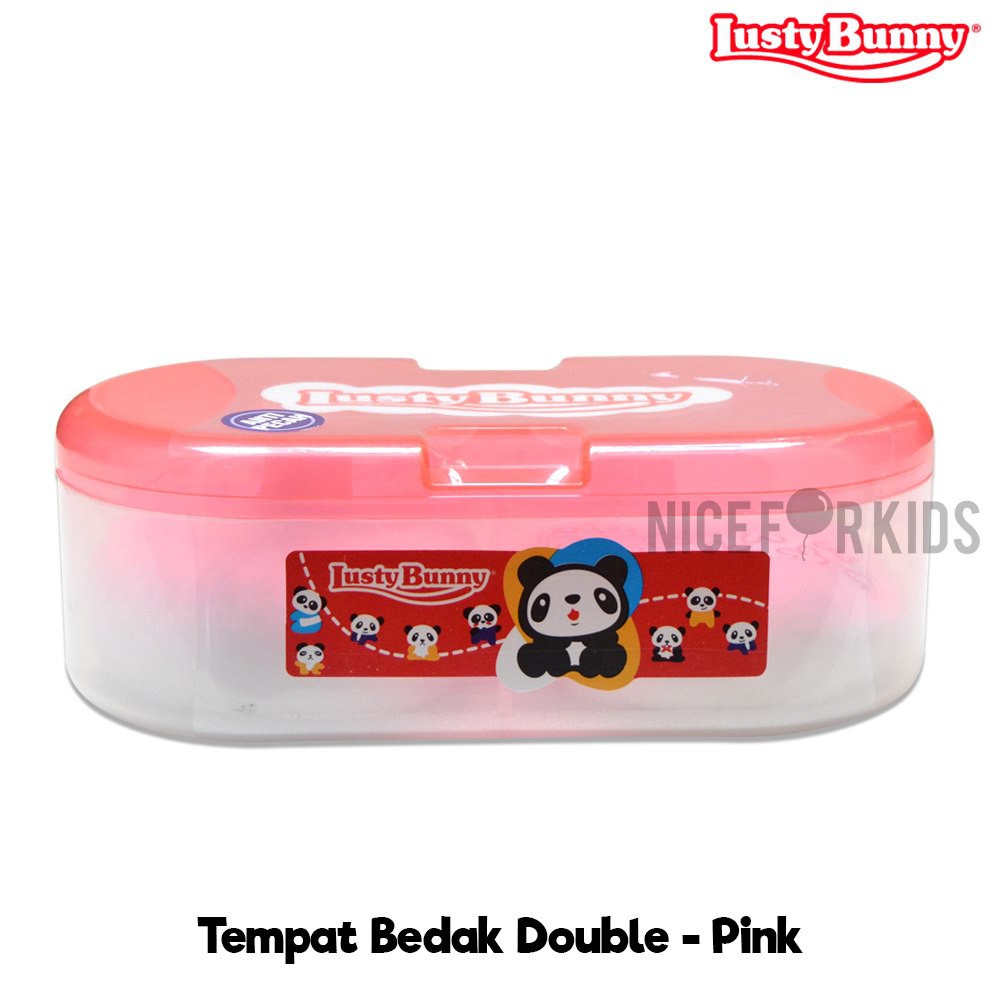 Lusty Bunny Tempat Bedak Double