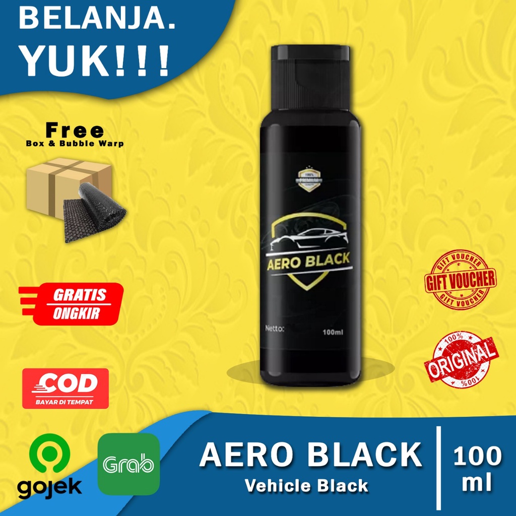 AERO BLACK LITE 30ml penghitam bodi kendaraan