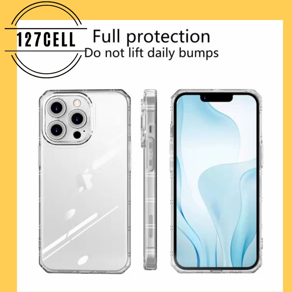 Casing Hp Murah Anti Crack Clear Case AIRBAG SOFTCASE  X 11 12 13 SERIES CASING ANTICRACK CLEAR BENING TPU