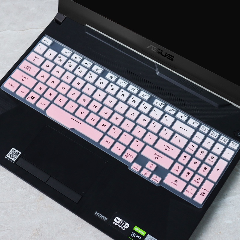 Skin Cover Keyboard Silikon Untuk ASUS TUF A17 FA706 Fa706ii FA706iu ASUS TUF Gaming A15 2021 FA506iu FA506iv FA506iv Fa506ii