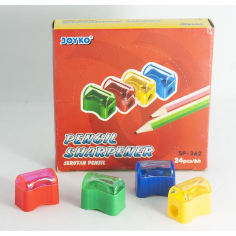 Jual RAUTAN / SHARPENER / SERUTAN PENSIL JOYKO SP-362 ROTI SP 362 ...