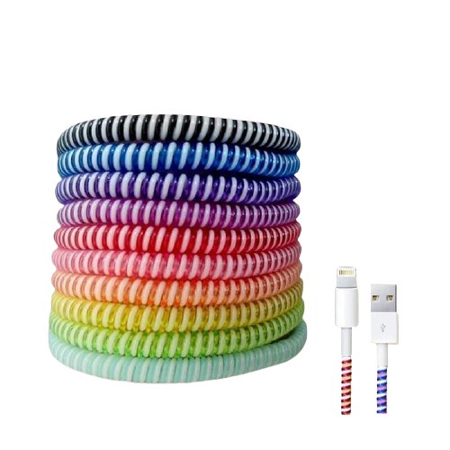 PELINDUNG KABEL 2 WARNA / SPIRAL KABEL 2 WARNA / LILITAN KABEL 2 WARNA