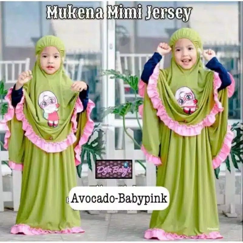 mukena anak / TK / PAUD /ALLSIZE 2-5 THN/ MUKENA LED KARAKTER HIJAB BISA NYALA GAMBARNYA