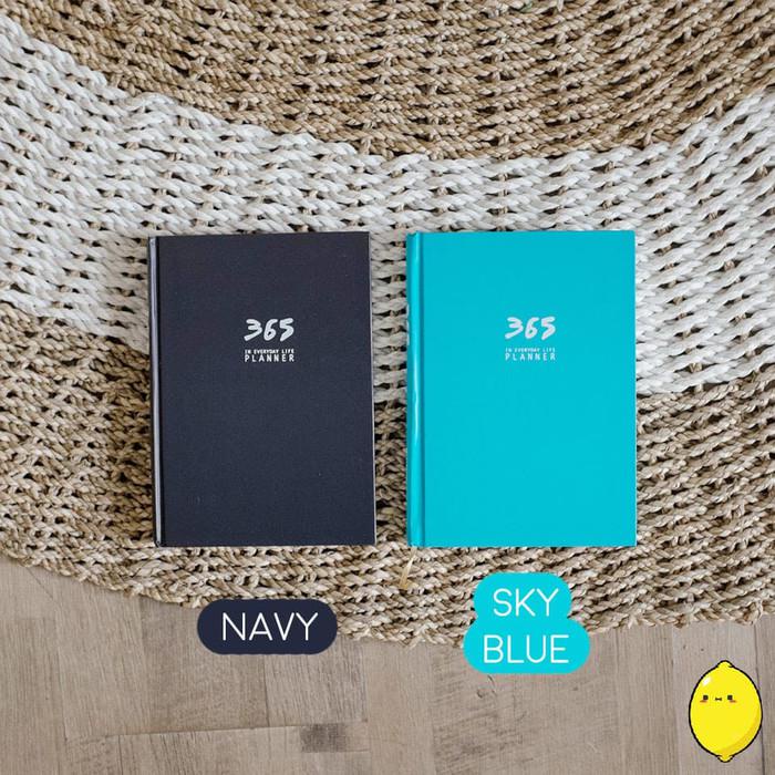 

Notebook / Everyday 365 Planner / Buku Agenda Harian - Sky Blue