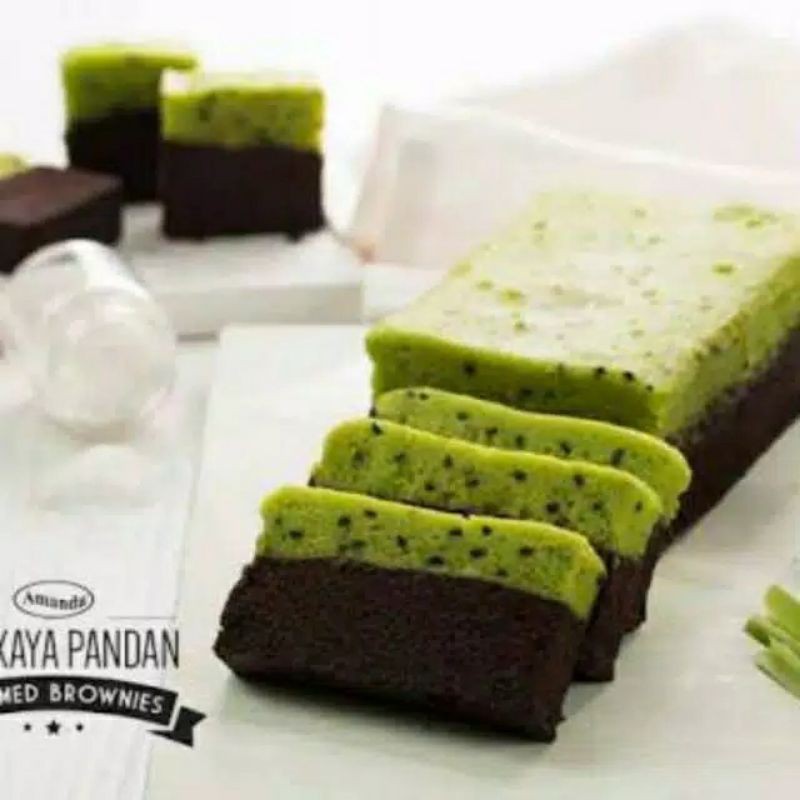 brownies amanda serikaya pandan