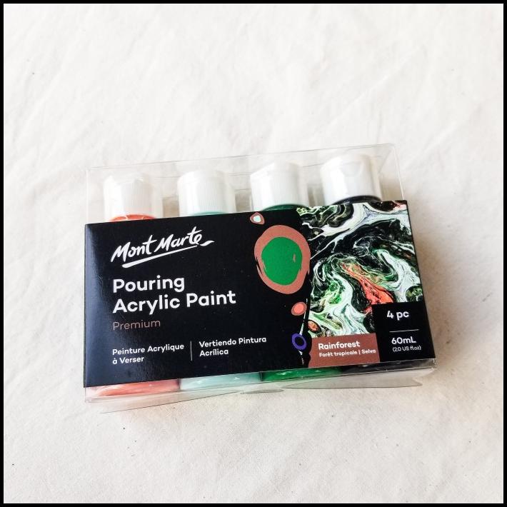 

Mont Marte Pouring Acrylic Paint Set 4 Pcs 60Ml