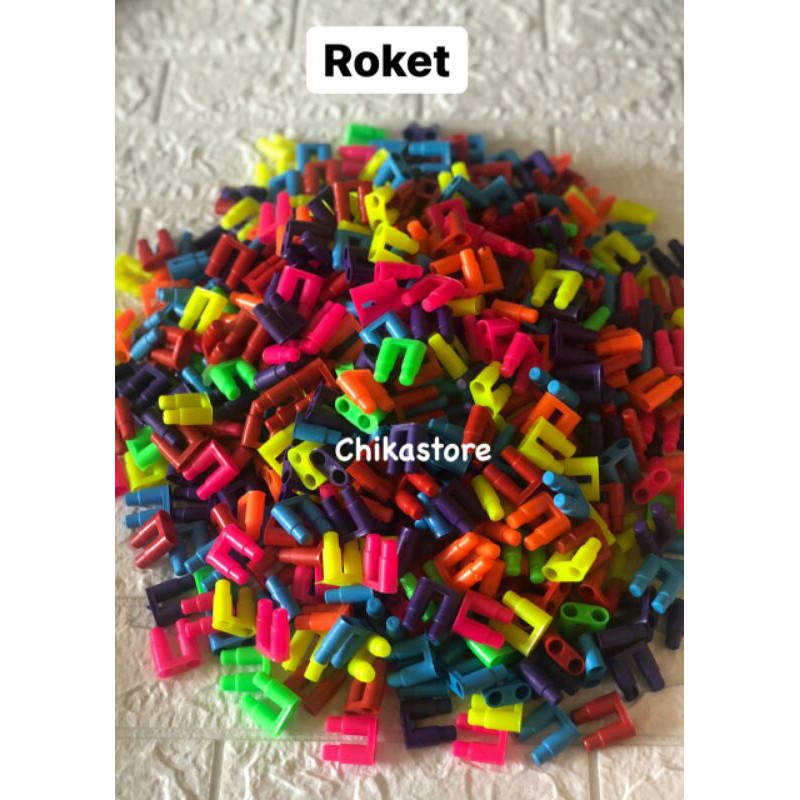LEGO ROKET BESAR/LEGO JADUL KILOAN/MAINAN EDUKASI