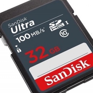 SanDisk SD Card 32GB speed Up to 100Mb/s - Original Garansi Resmi