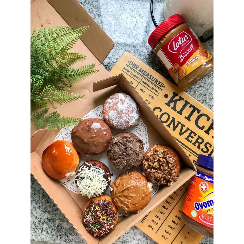 

Donat Bomboloni aneka rasa cocok untuk gift atau cemilan