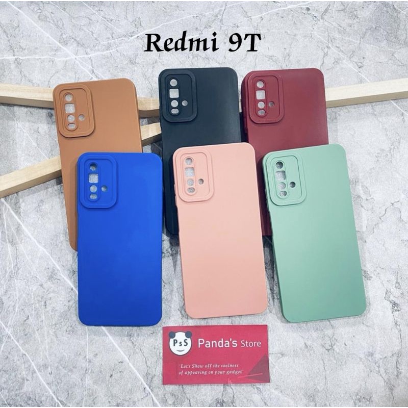 Softcase Pro Camera Redmi 9T Candy Case Full Color 3D Silikon TPU