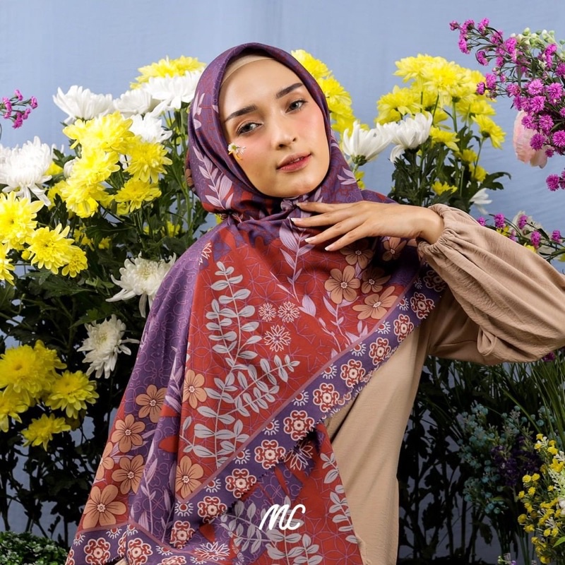 Jilbab Segiempat Miss Color By Umama Scarf