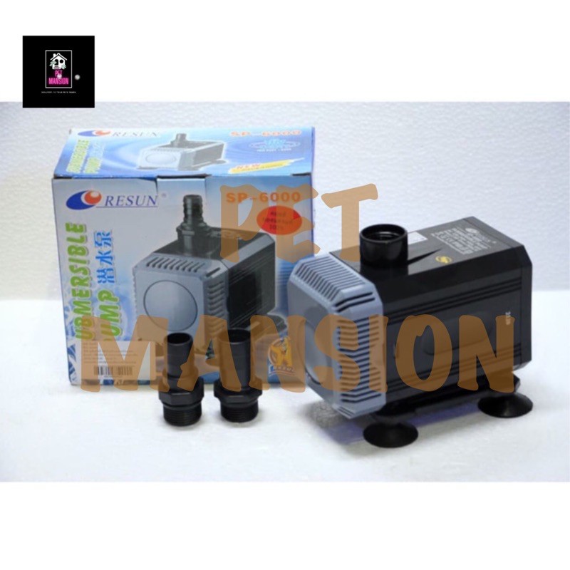 RESUN pompa celup aquarium SP-6000 ( water pump SP6000 ) SP 6000