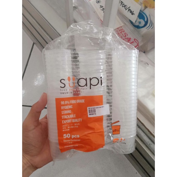 Cup saus 25 ml SUAPI food grade